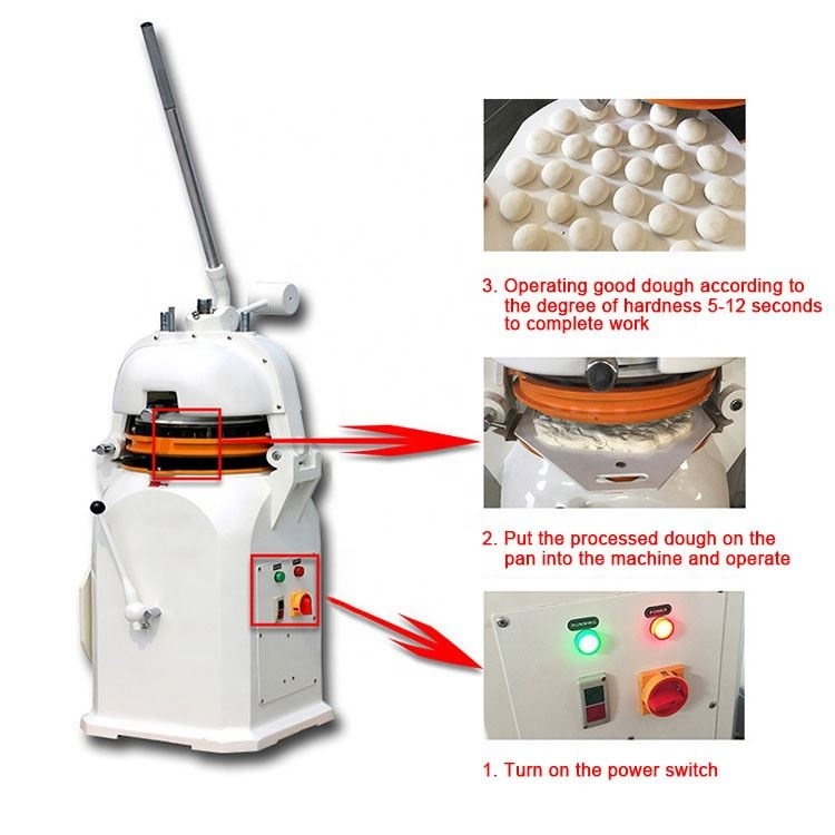 Hot Sale: Automatic Dough Divider and Rounder Machines for Efficient Baking Production