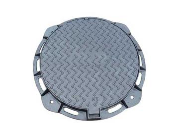 Ductile iron manhole cover EN124 TF