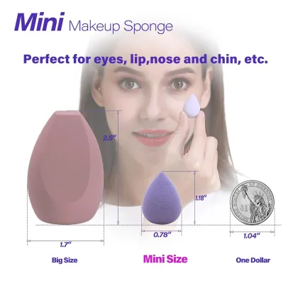 6PCS Mini Beauty Makeup Sponge