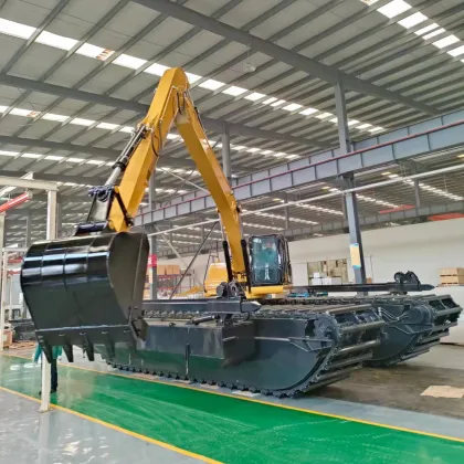Maxpower Heavy Duty Quality Amphibious Excavator with Telescopic Arm