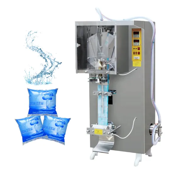 Automatic Liquid Filling and Sealing Machine for Juice, Candy, Water Sachet Pouch Packing