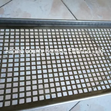 Durable stainless steel perforated drying tray