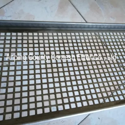 Punched Metal Wire Mesh Drying Electronics Trays