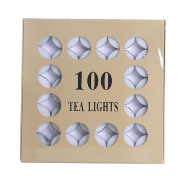 As melhores velas da luz do chá da caixa do preço 100pcs