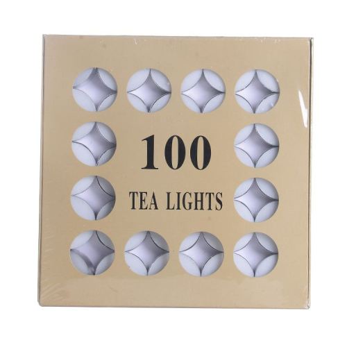 Najlepsza cena 100szt Box Tea Light Candles