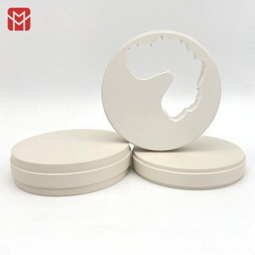 White Dental Block PEEK Discs for Dental Implants: Sizes 12-30mm