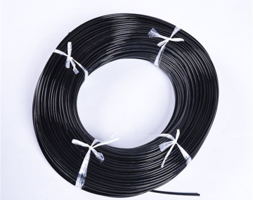 Filo in acciaio con rivestimento in nylon nero