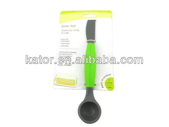 Plastic Butter Cutter And Spoon Tool
