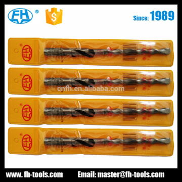 Pvc pouch packing for double flute single tip SDS plus sds max drill bit