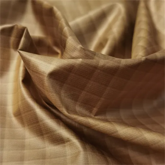 OBL21-2135 Polyester Cation For Down Coat