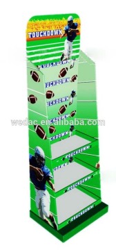 Supermarket paper cardboard display stands