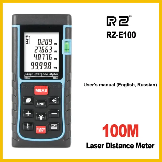 RZ Laser Distance Meter Range Finder Rangefinder 40m 50m 60m 70m 80m 100m Tape Trena Ruler Tester Hand Tool Device Build