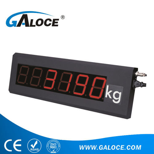 Crane Scale Wireless Weight Display Big Screen Scoreboard