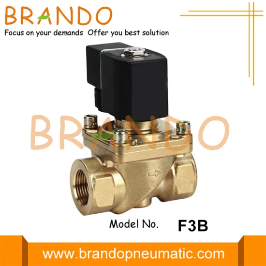 232 PSI Water Air Gas Brass Solenoid Valve