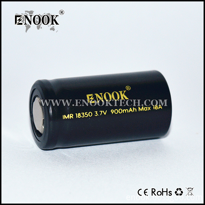 Enook Rechargeable Lithium Battery 18350 900mAh