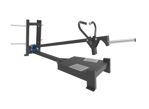 T-Bar Row Machine with handle platform back machine