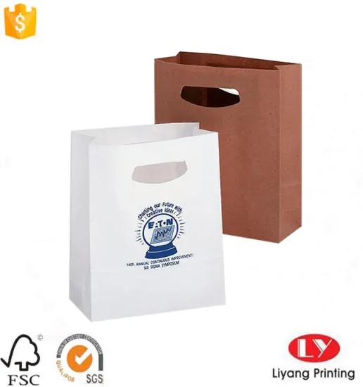 Eco-Friendly Kraft Paper Bag With Handle