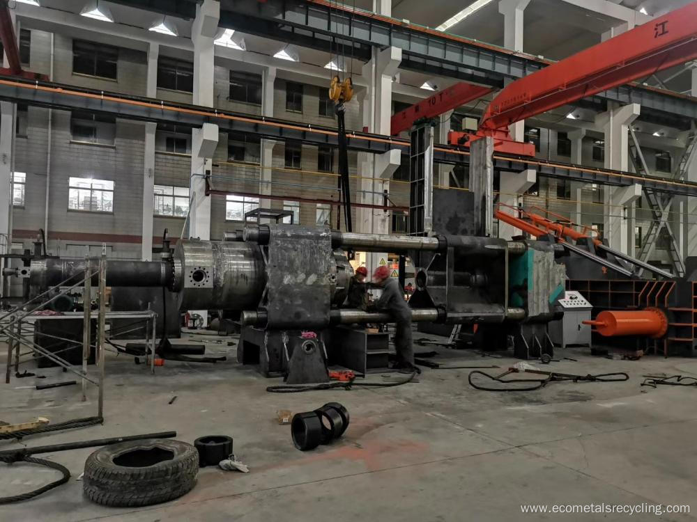 1000ton Horizontal Steel Crumbles Briquetting Press Machine