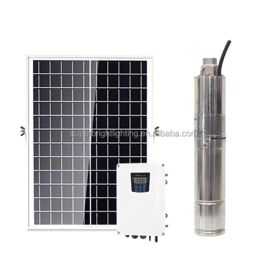 High Pressure Solar Power DC Submersible Water Pump with 1500w/2hp Stainless Impeller for Agriculture Irrigation