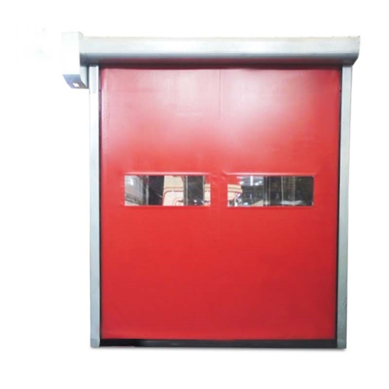 Self repair PVC High Speed Rolling Repaid Door