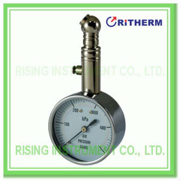 Motorcycle Dial tire pressure gauge
