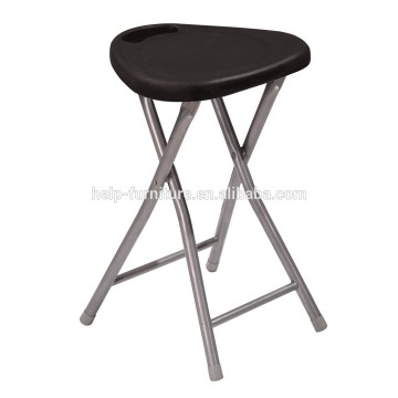PP clear plastic folding stool