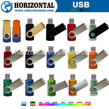 Wholesale express metal swivel custom usb flash drive 256gb