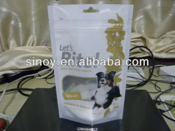 dog training treat ziplock bag