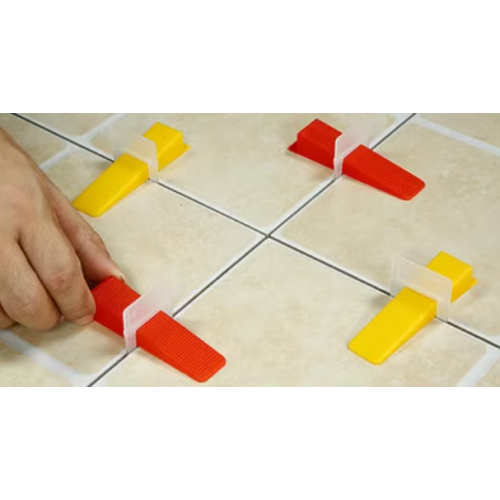 Tile leveler red insert