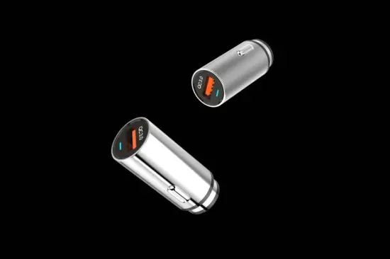 Aluminium Alloy QC 3.0 Single USB Car Charger