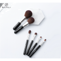 Beauty Makeup Brush Mini Travel Set con logo Rolypoly