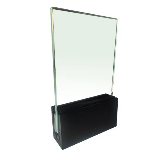 Tempered Glass Stair Handrail System Aluminum Profiles