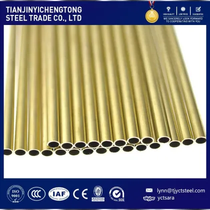 H62 Brass Yellow Copper Pipe, Holow Tubes