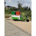 Transportadora elétrica de lixo de rua triciclo