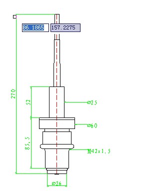 spindle for metallic yarn covering machine