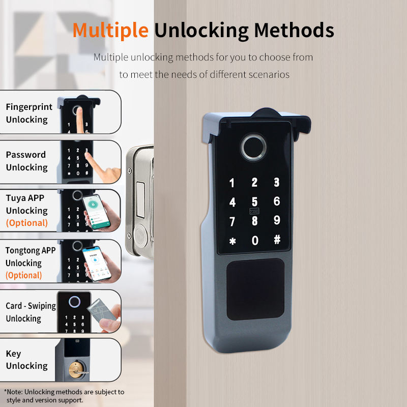 FIngerprint rim lock