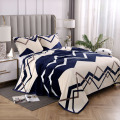 100% Polyester two Side Flannel Printed blanket wholesale