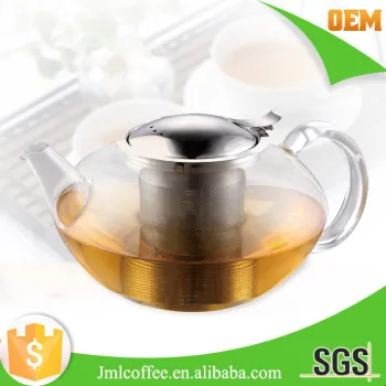 glass tea maker with filter,borosilicate glass tea maker with filter,glass tea pot with stainless filter
