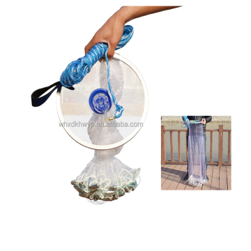 Wholesale 4-7 Feet Nylon Hand Long Cast Fishing Net - MISTER JIGGING New Design in Stock China Fishing Net