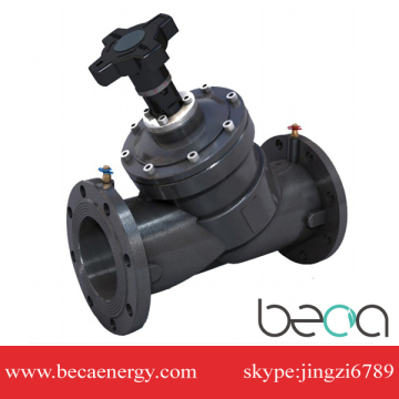 Flanged Static Balancing Valve; Cast Iron Manual Balancing Valve; Commissioning Set; HVAC Regulating Valve; DN65-DN700; PHF002