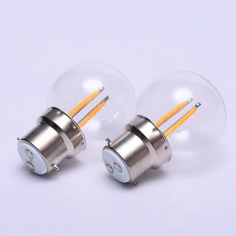 1.8W G45 Plastic Globe LED Filament Bulb for Outdoor Light String (E27/B27, 230V)