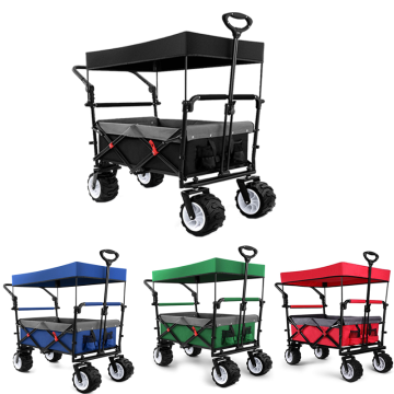 Fabrikpreis Großhandel Hochleistungsklappbar All Terrain Utility Beach Wagon