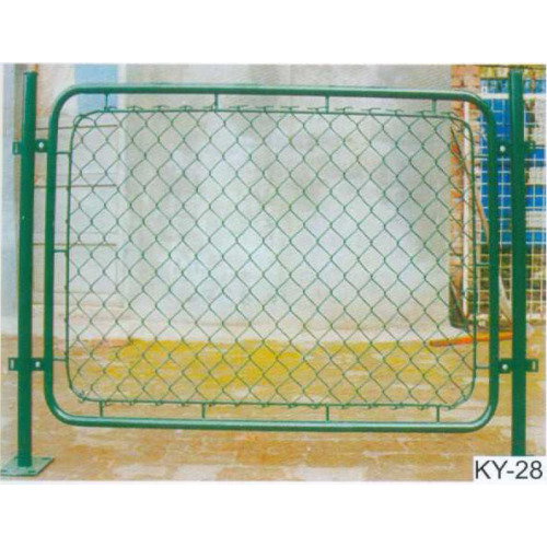 pasokan pabrik Galvanis / PVC Coated chain link fence