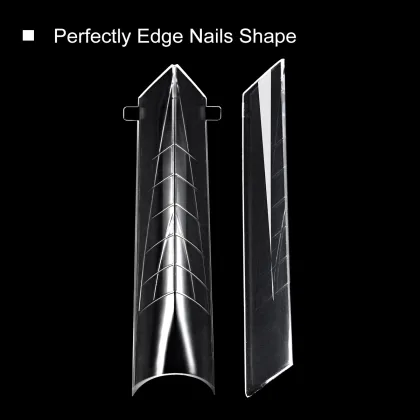 Gelsky Plastic Edge Nail Form for Dual Form Nail Art