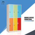 Color steel furniture 6 door metal locker