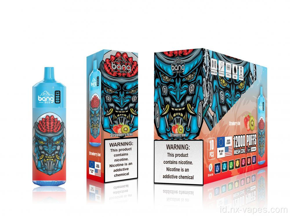 Grosir kotak bang bang sekali pakai 12000puffs Swedia