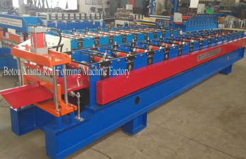 Hydraulic Cutting Ridge Cap Roll Forming Machine