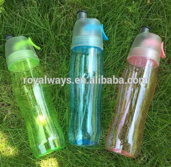 20oz leak-proof food safe hydration water bottle, spray drinking bottle