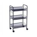 3-Tier Trolley Carts with Shelves