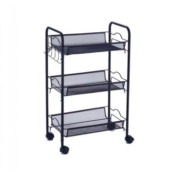 3-Tier Trolley Carts with Shelves